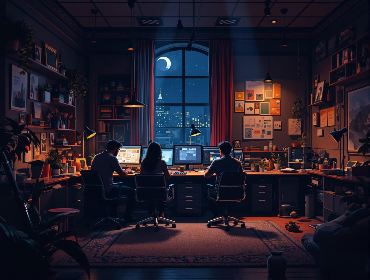 短剧网址品牌工作室 短剧网址品牌故事 - 创作团队的温暖工作室